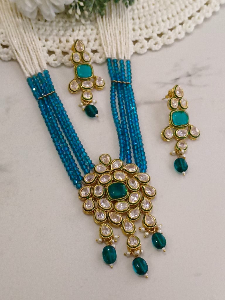 BLUE PARI JEWELLERY SET