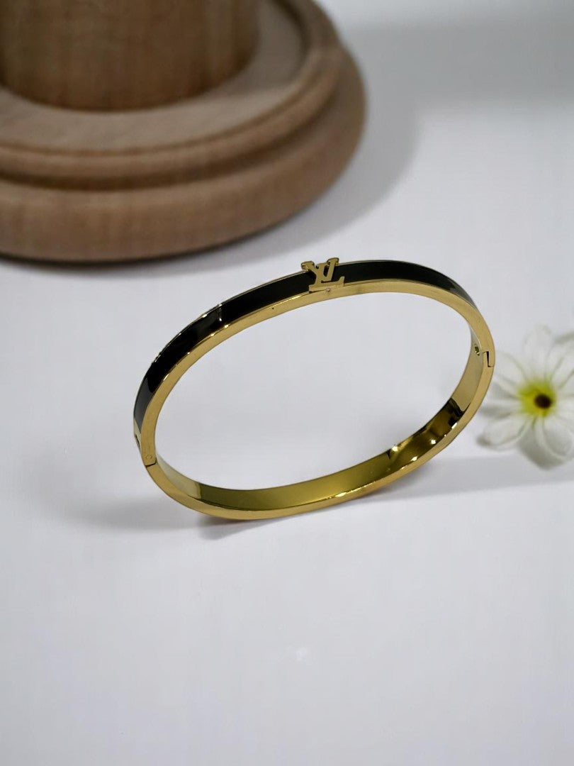 BLACK LV REGINA BRACELET