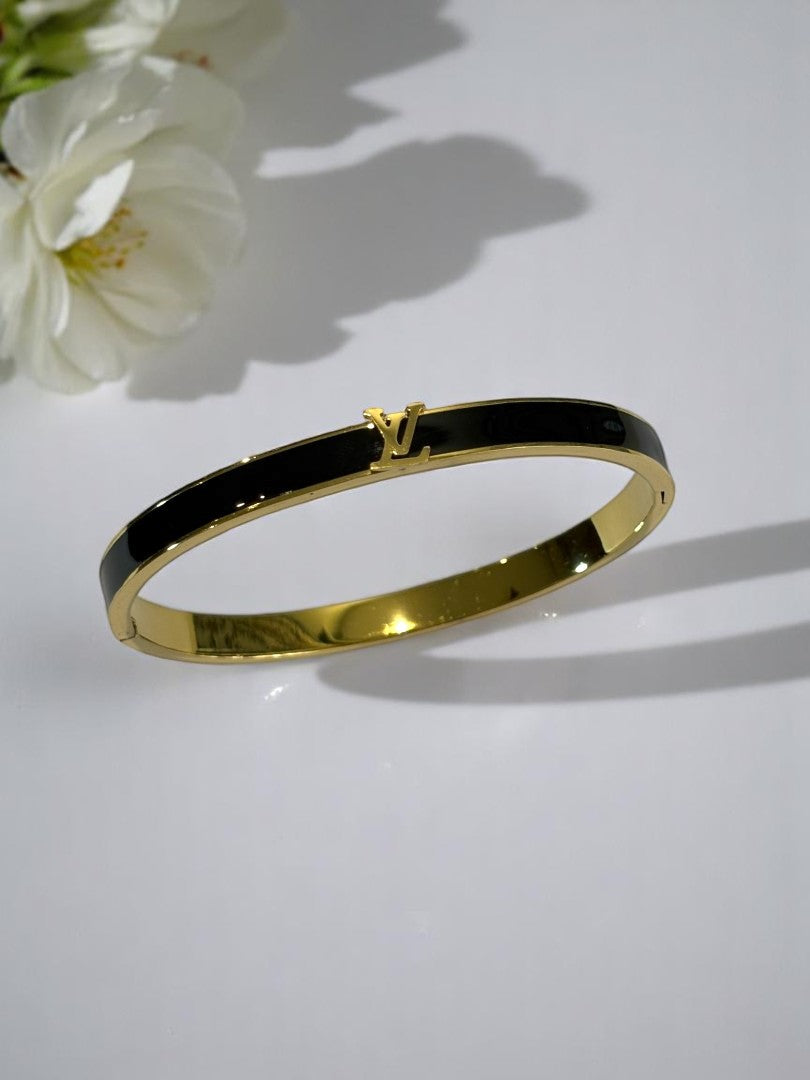 BLACK LV REGINA BRACELET