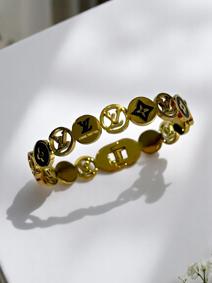 BLACK LV DEREK BRACELET