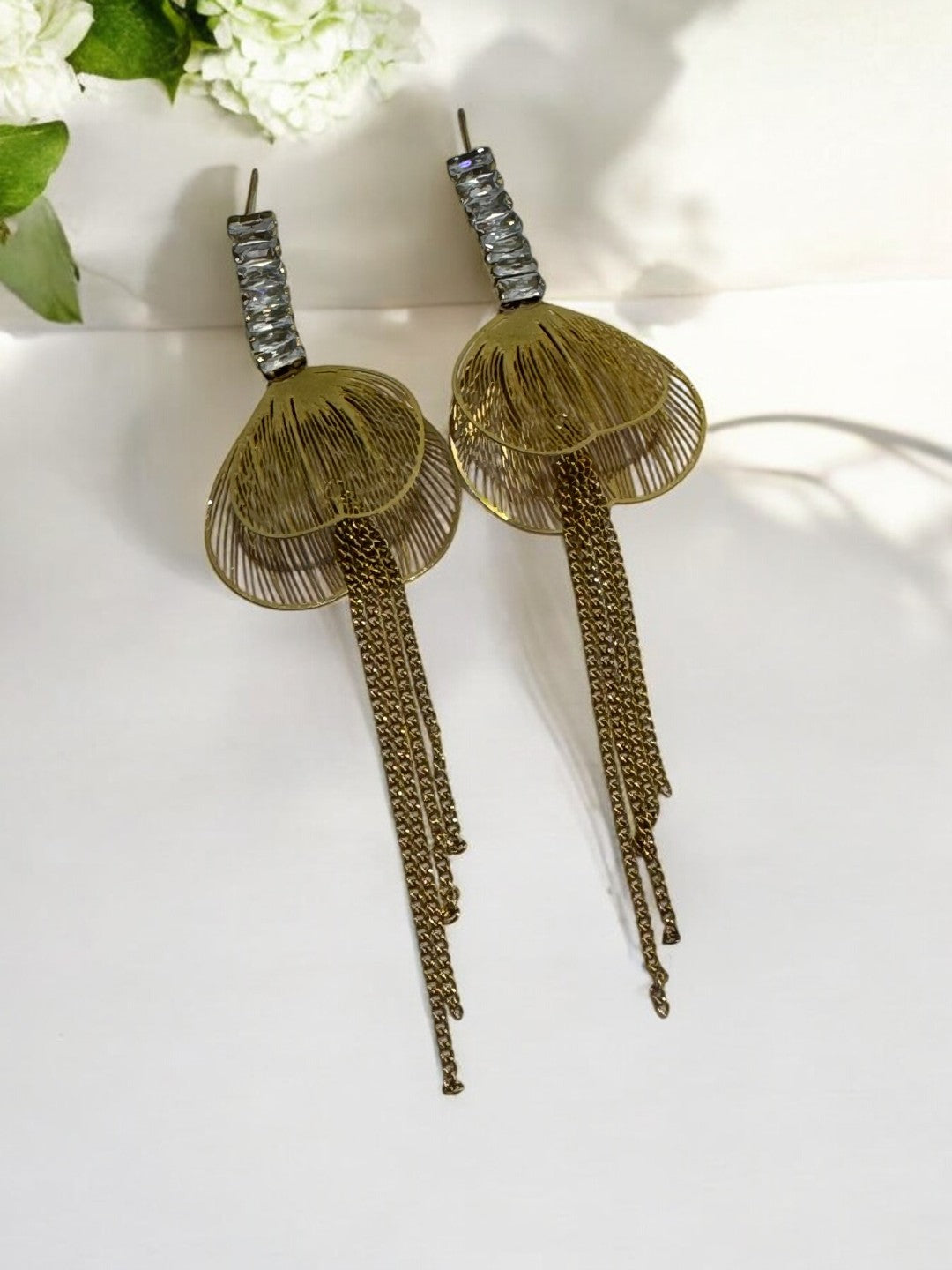 GOLD REMICCA EARRINGS