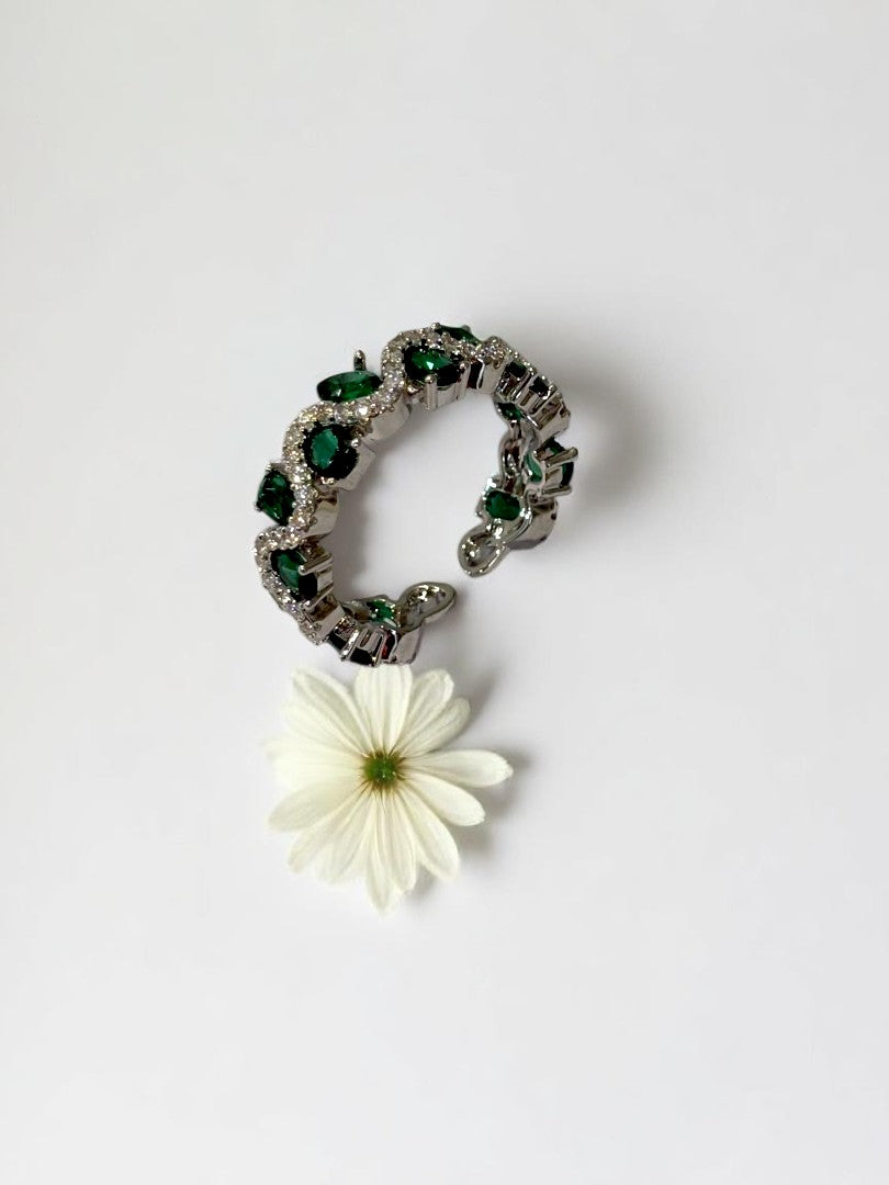 GREEN DIAMOND EMMEY RING