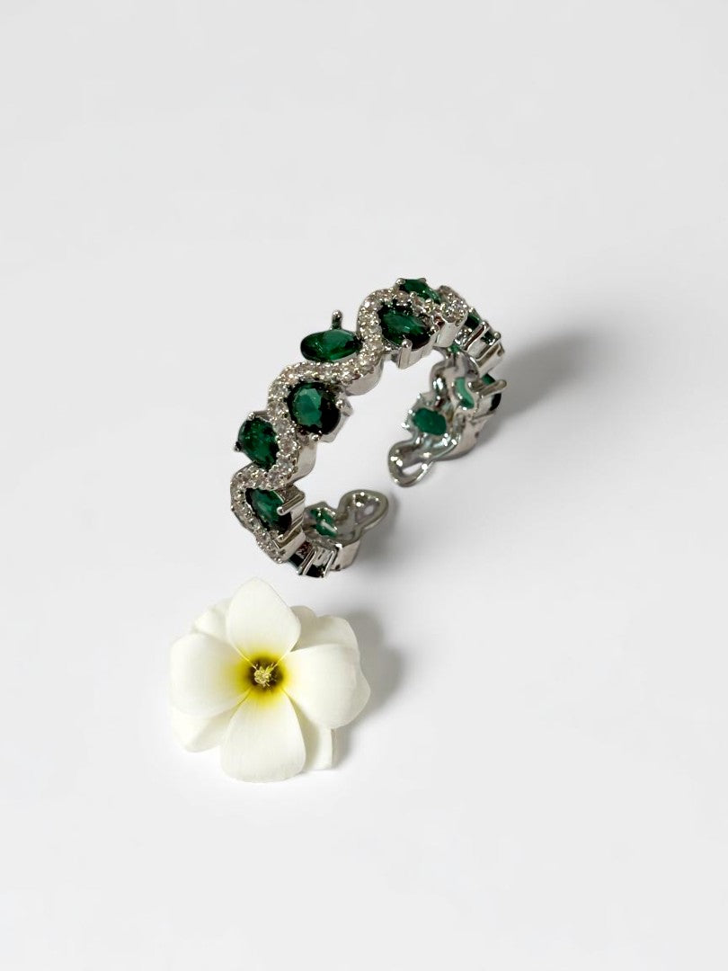 GREEN DIAMOND EMMEY RING