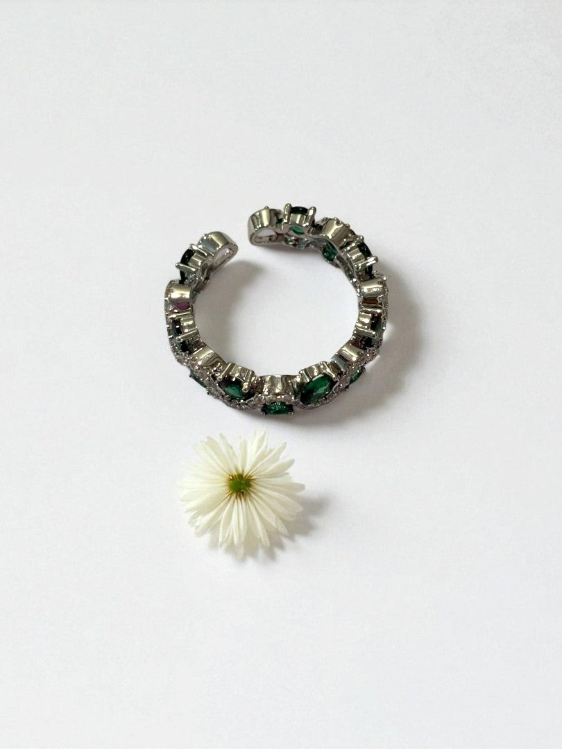 GREEN DIAMOND EMMEY RING