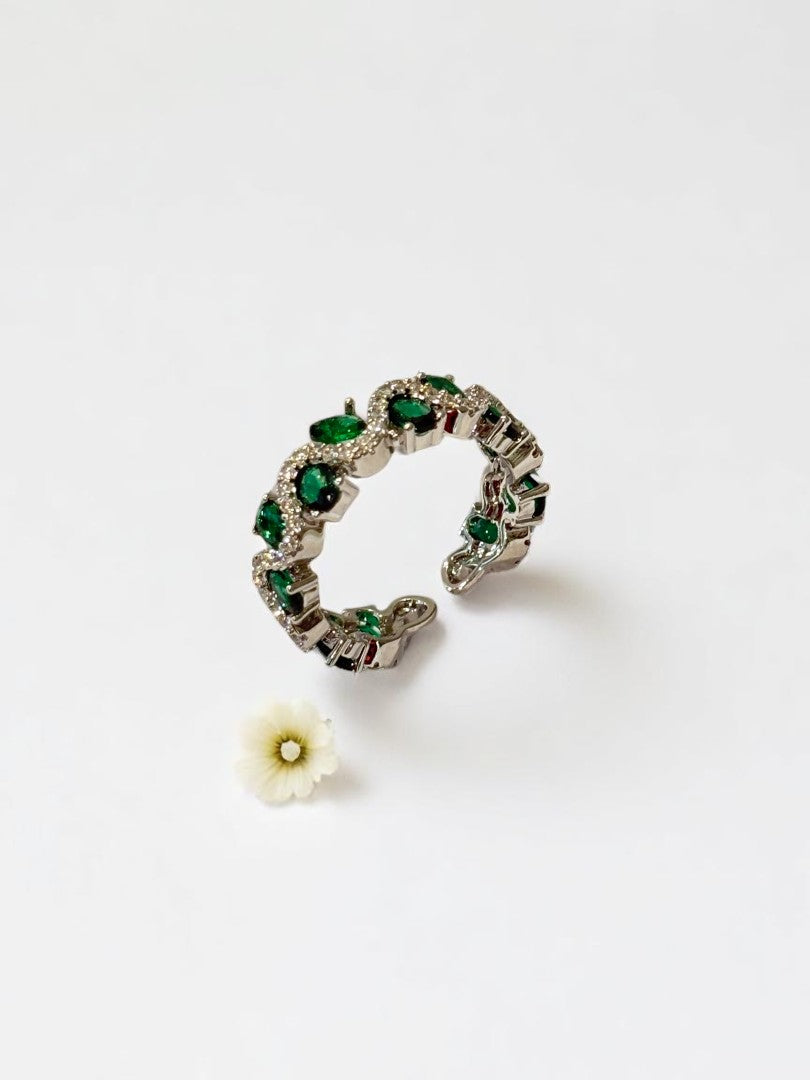 GREEN DIAMOND EMMEY RING
