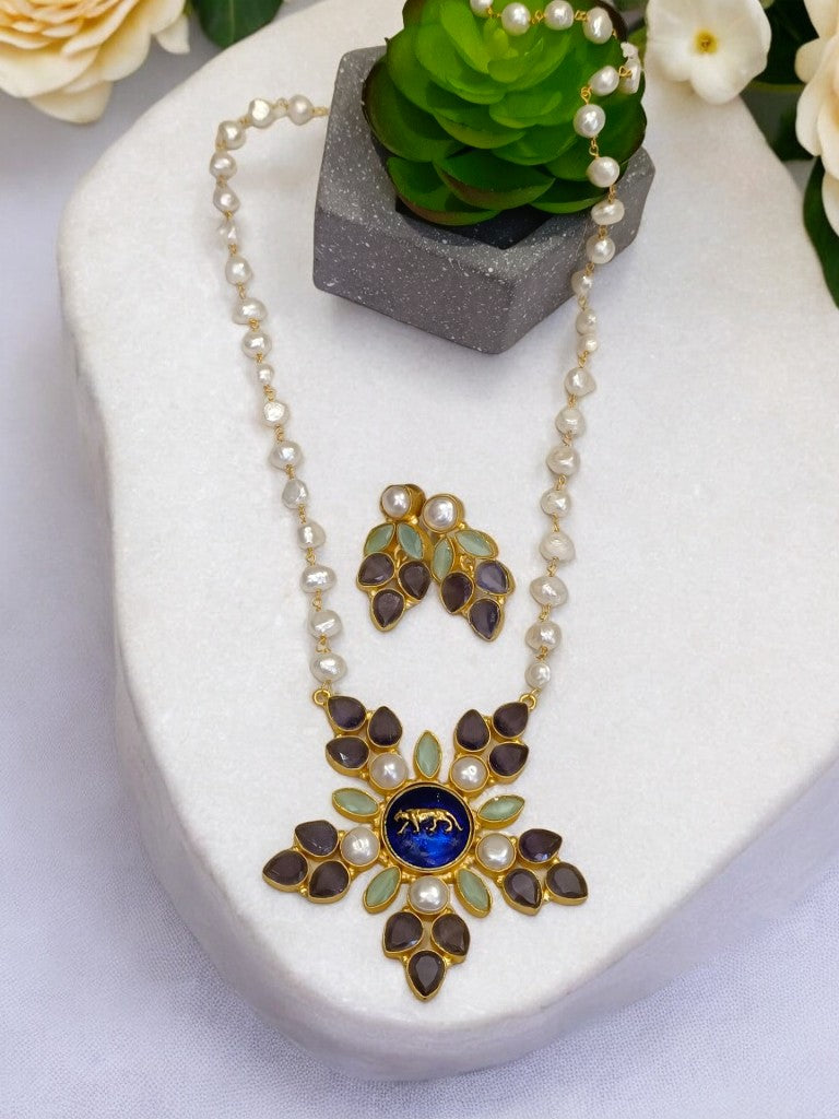 SUNSHINE MALA JEWELLERY SET