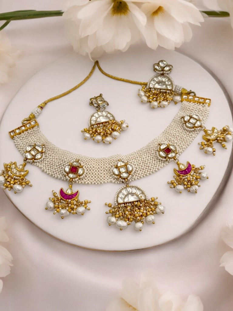 RUBY EVA JADAU JEWELLERY SET