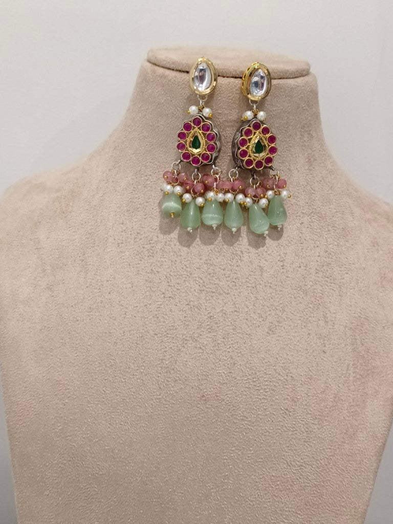 MULTI GEHNA THAPPA JADAU JEWELLERY SET