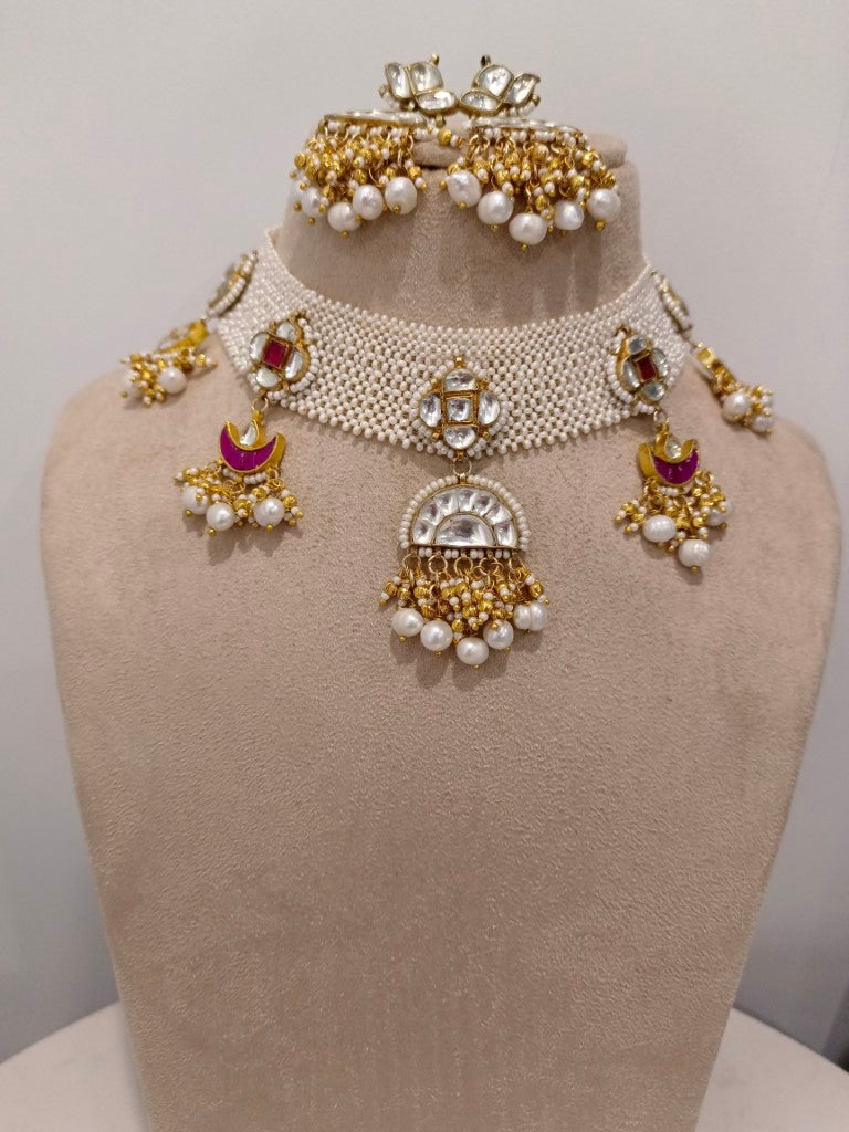 RUBY EVA JADAU JEWELLERY SET