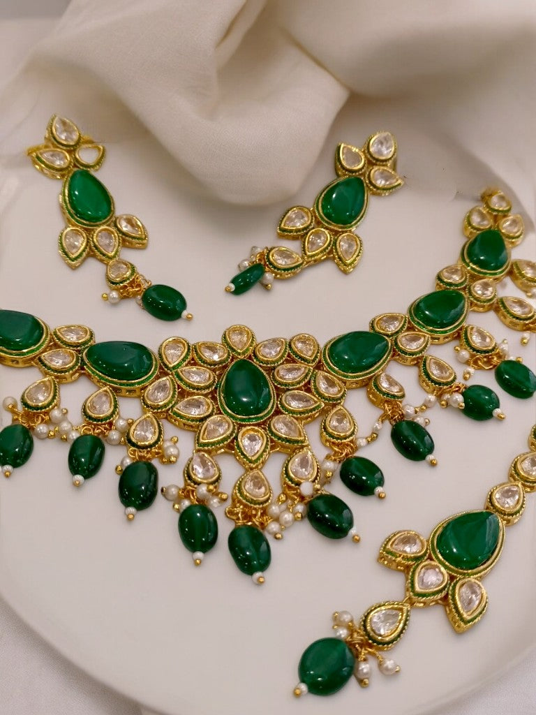 GREEN KEHLANI JEWELLERY SET