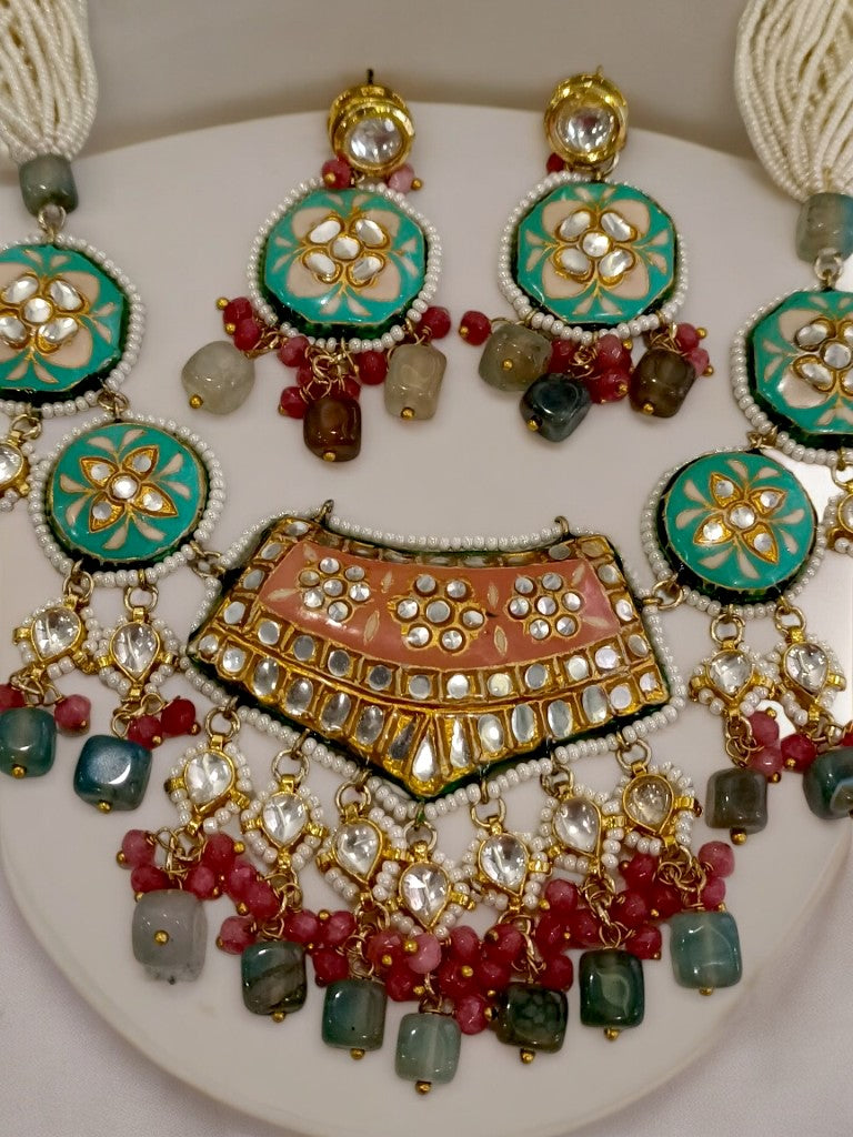 DHANEE THAPPA JADAU JEWELLERY SET