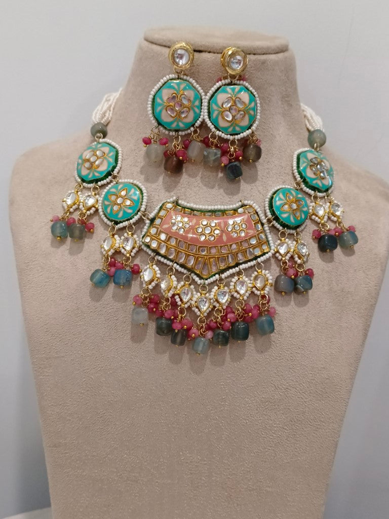 DHANEE THAPPA JADAU JEWELLERY SET