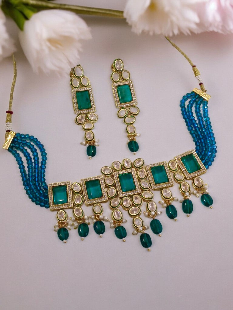 RAMA BLUE MOLLY JEWELLERY SET