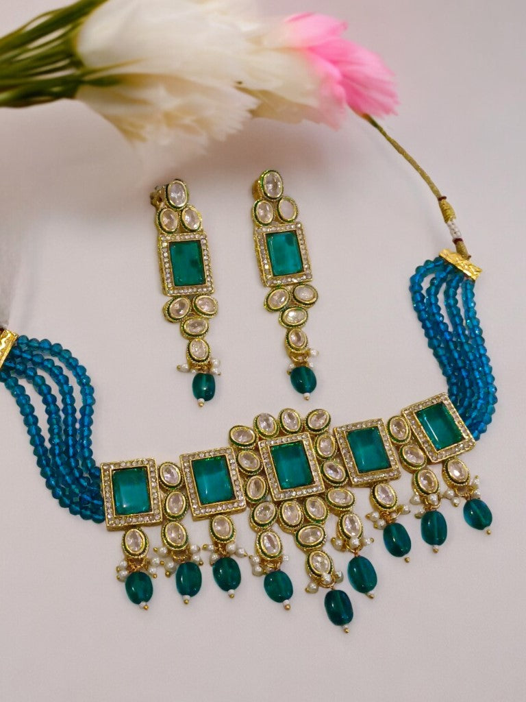 RAMA BLUE MOLLY JEWELLERY SET