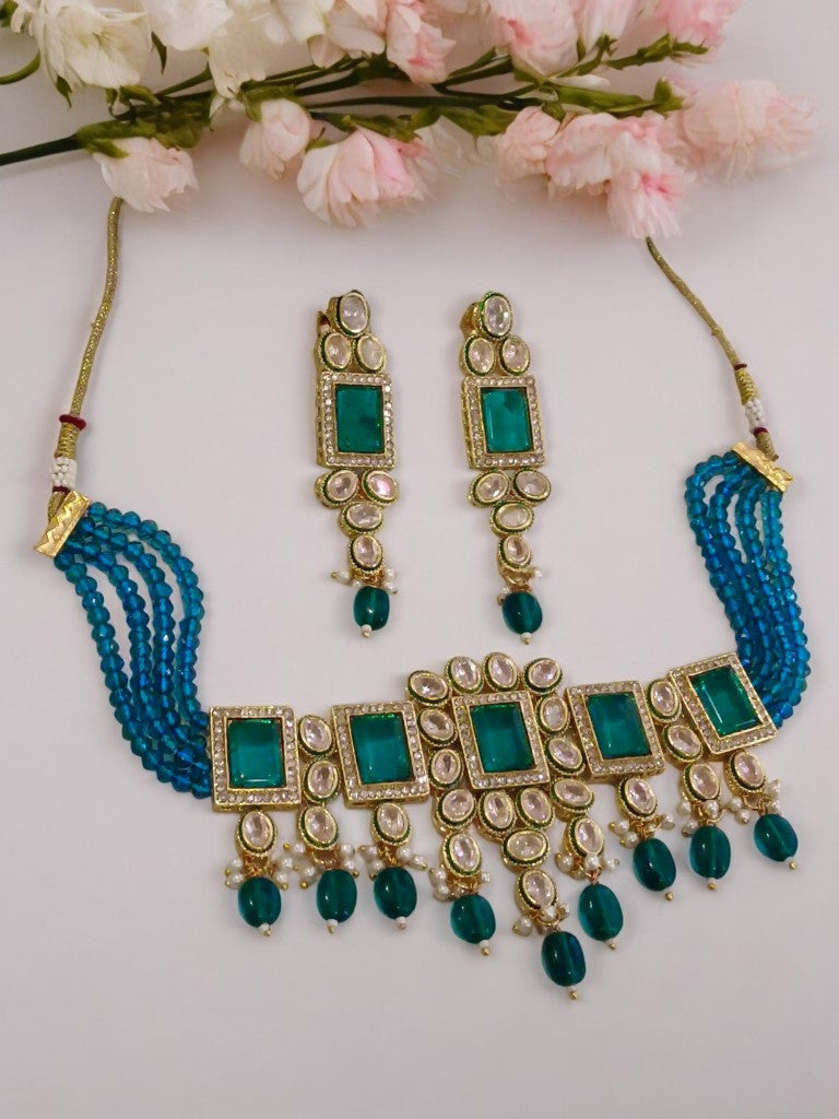 RAMA BLUE MOLLY JEWELLERY SET