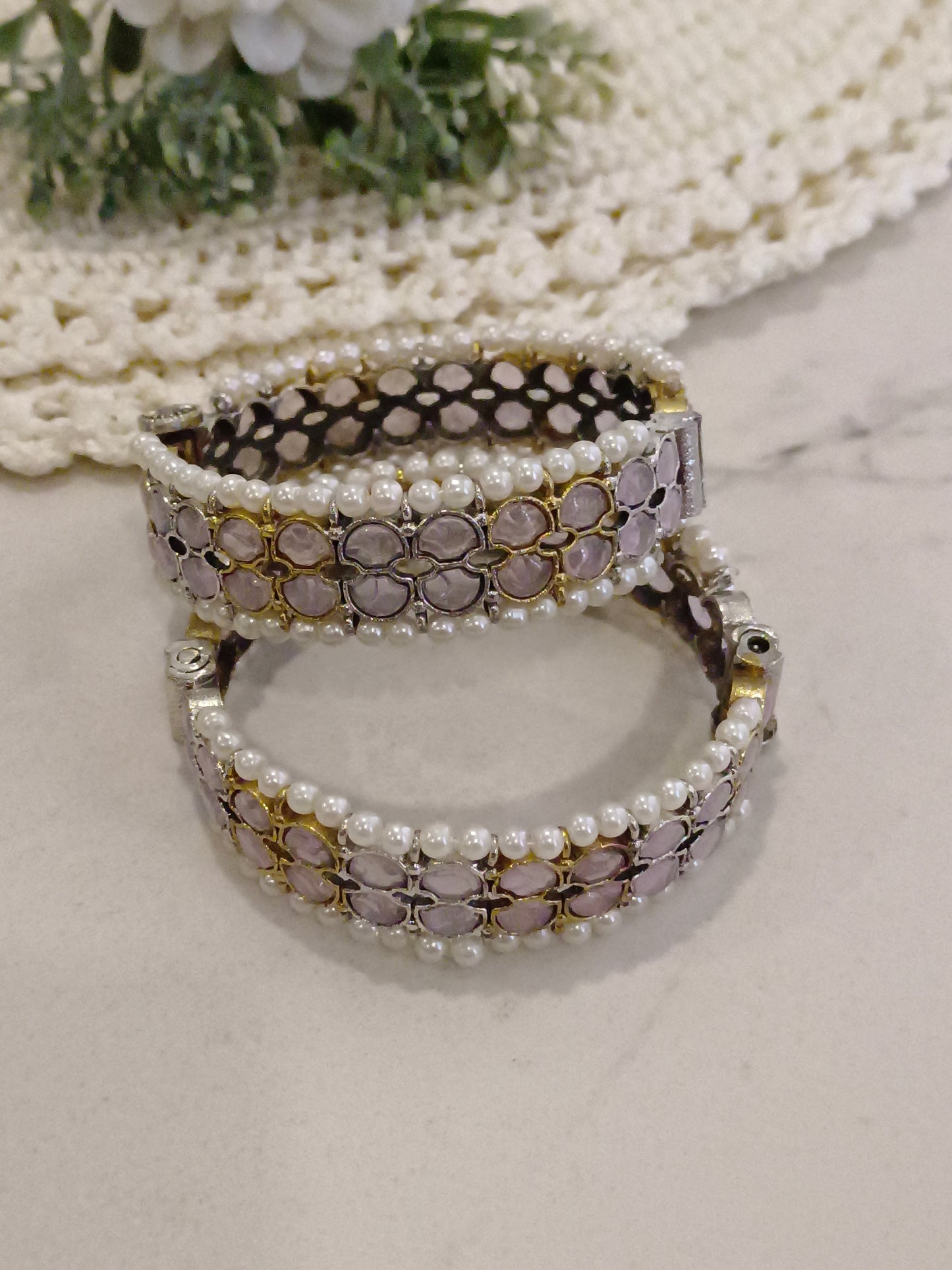 PURPLE LABHYA BANGLE