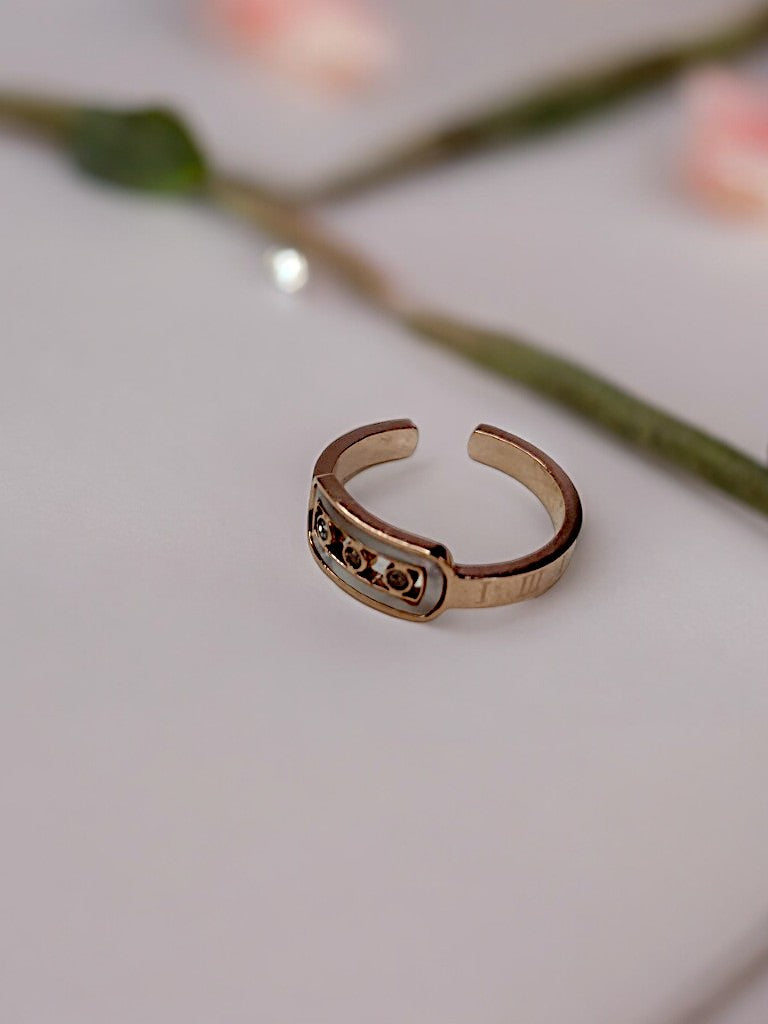 ROSE GOLD DIAMOND HADAR RING
