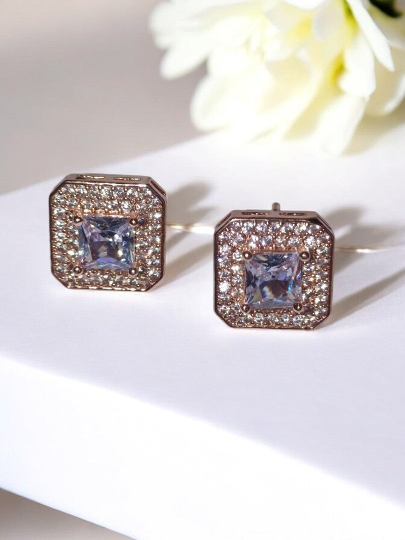 ROSE GOLD DIAMOND KRINA EARRINGS