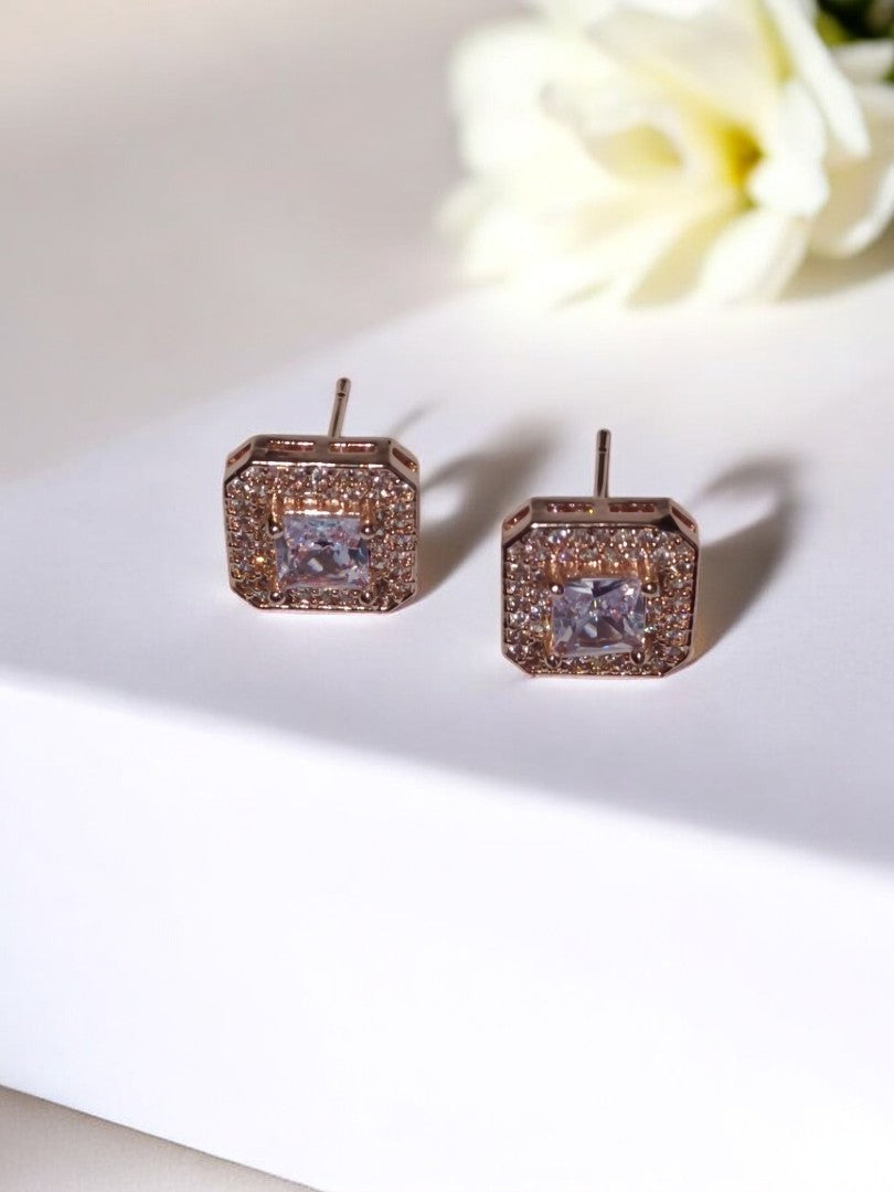 ROSE GOLD DIAMOND KRINA EARRINGS