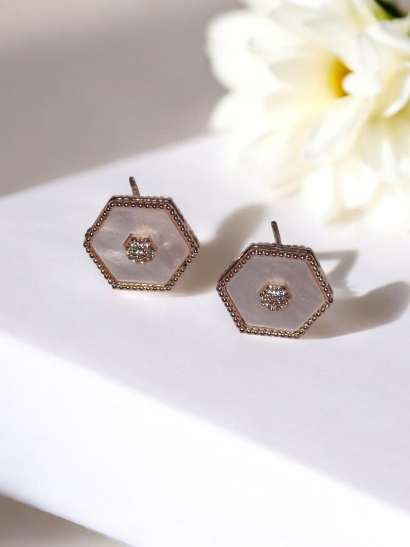 ROSE GOLD ADAIR EARRINGS