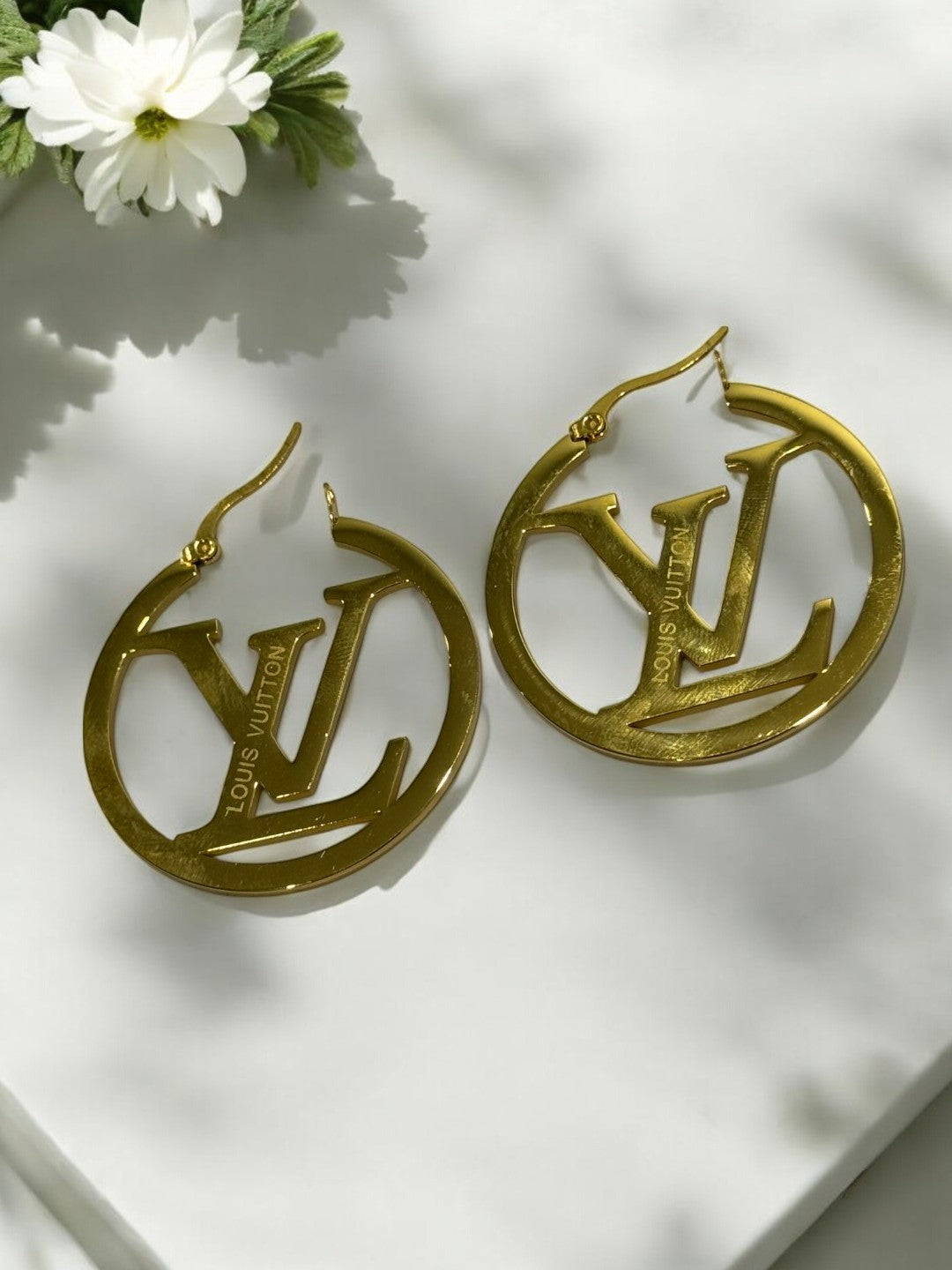 GOLDEN LV VALERIE EARRINGS
