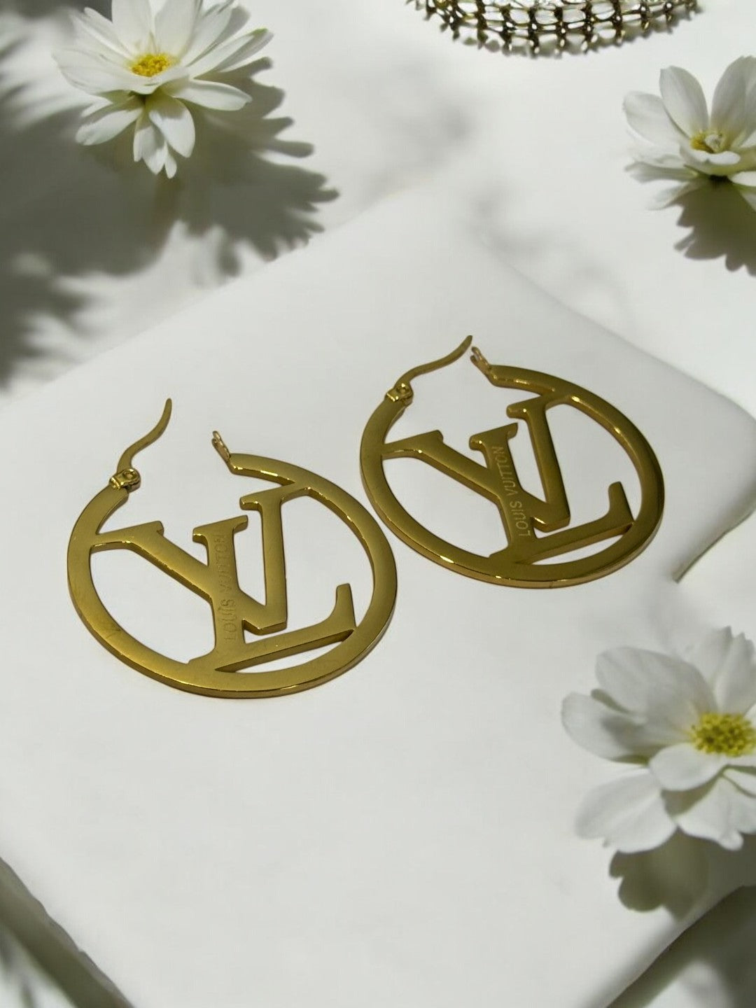 GOLDEN LV VALERIE EARRINGS