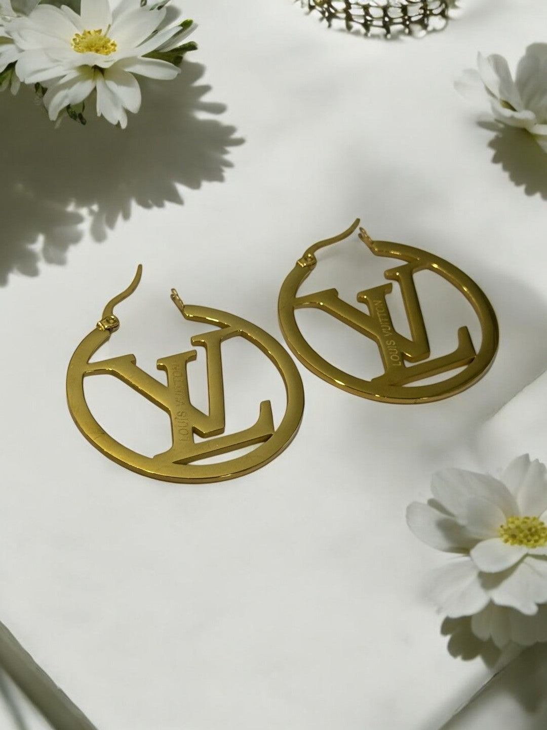 GOLDEN LV VALERIE EARRINGS