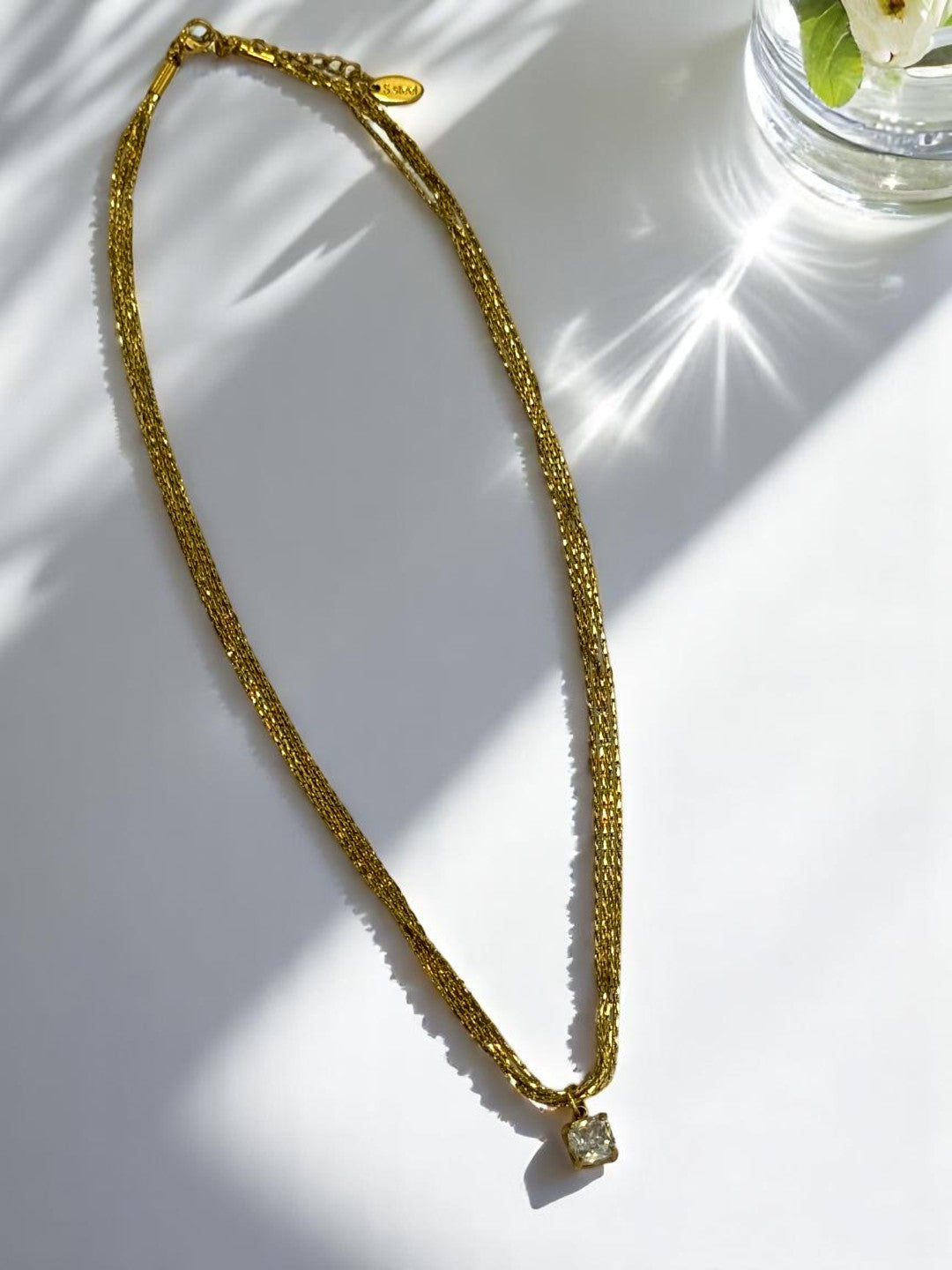 GOLDEN ONE DIAMOND JASON NECKLACE