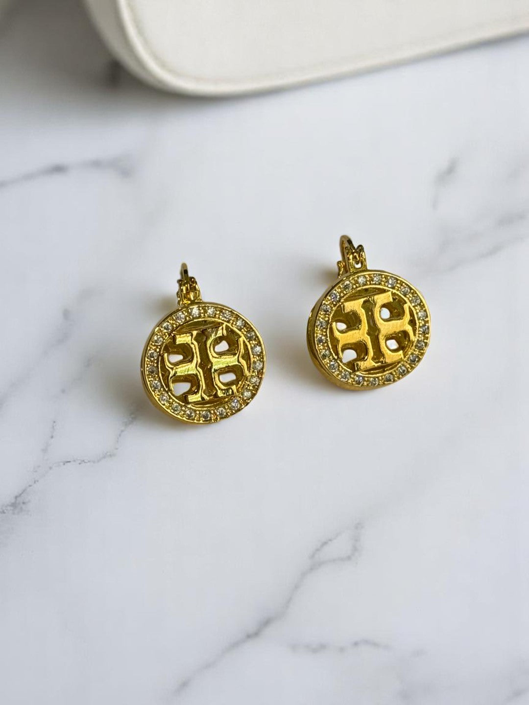GOLDEN TORY BURCH ENTLEY EARRINGS