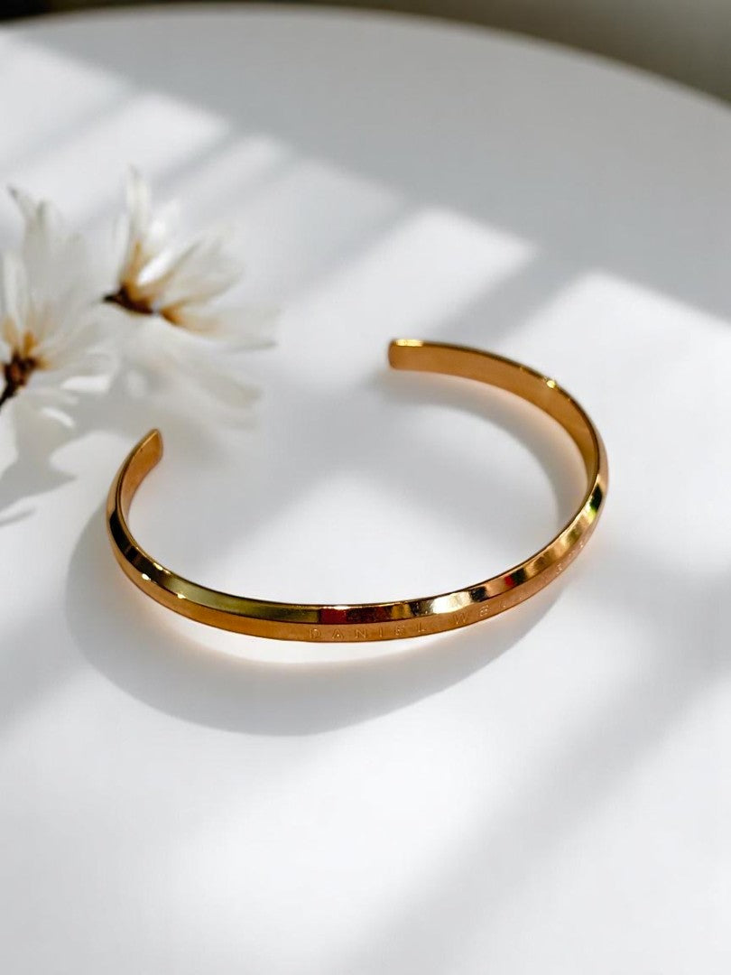 ROSE GOLD DANIEL WELLINGTON FELIX BRACELET (CUFF)