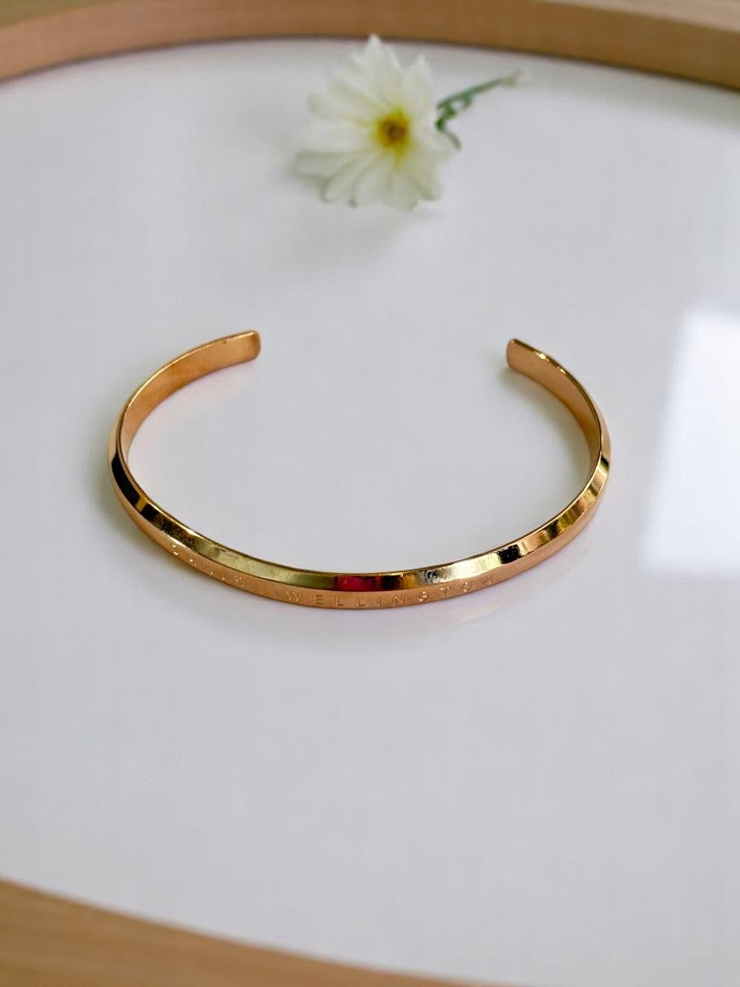 ROSE GOLD DANIEL WELLINGTON FELIX BRACELET (CUFF)