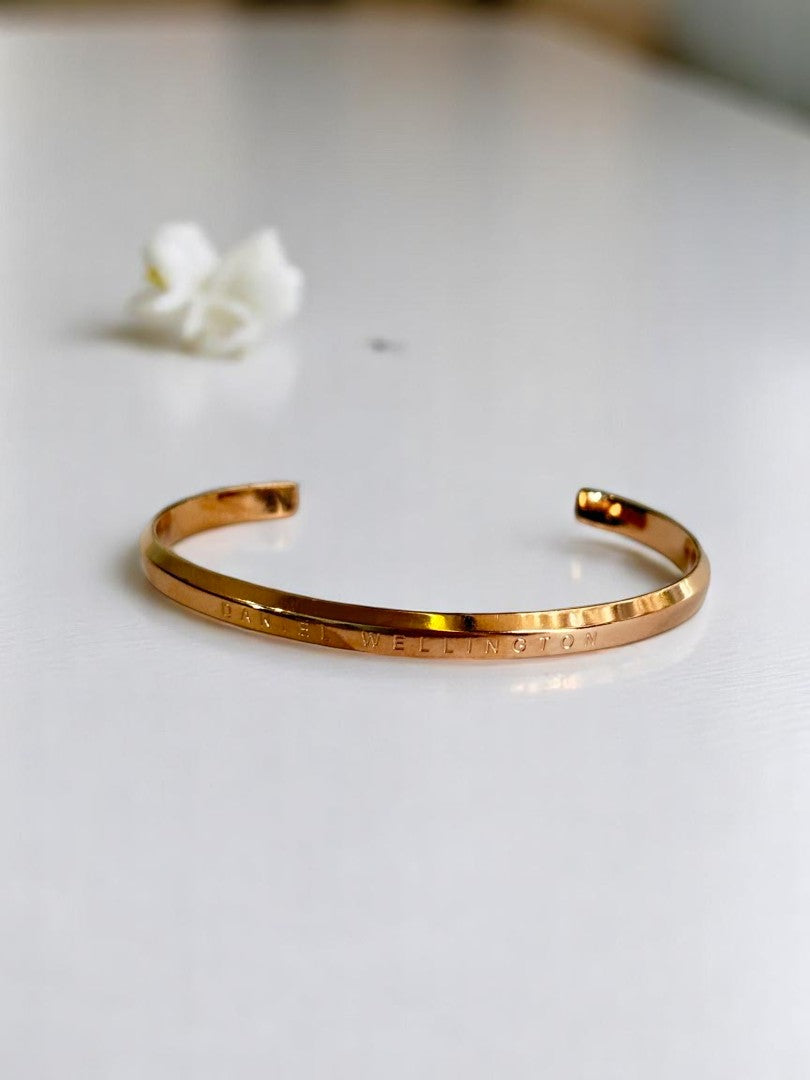 ROSE GOLD DANIEL WELLINGTON FELIX BRACELET (CUFF)