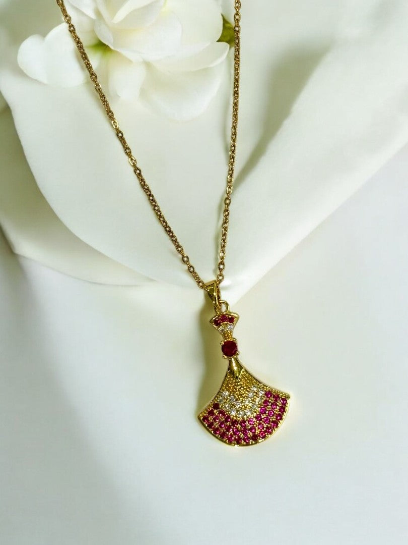 PINK DIAMOND KIERAN NECKLACE