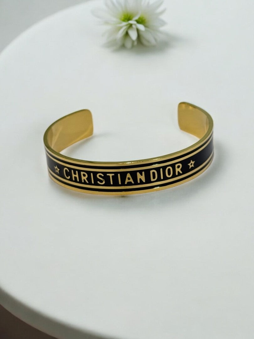 BLACK ELIAS BRACELET (CUFF)