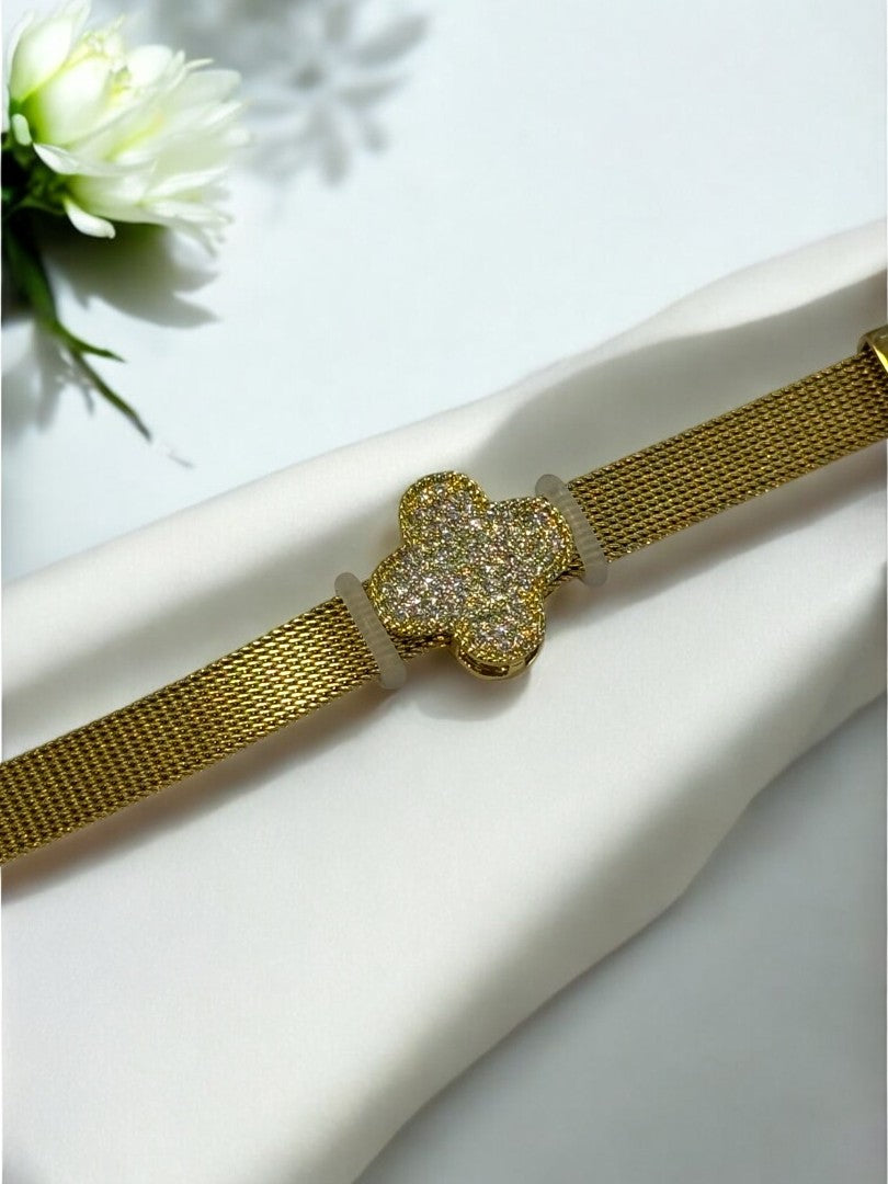 GOLDEN DIAMOND TANU BELT BRACELET