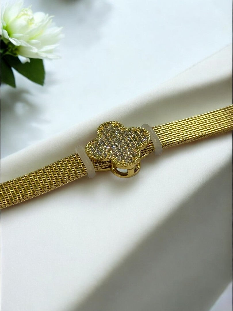 GOLDEN DIAMOND TANU BELT BRACELET