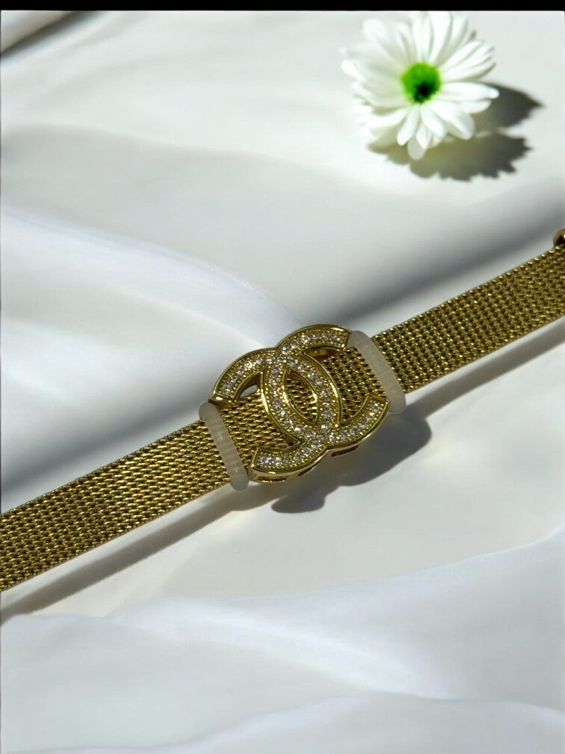 GOLDEN DIAMOND JWALA BELT BRACELET