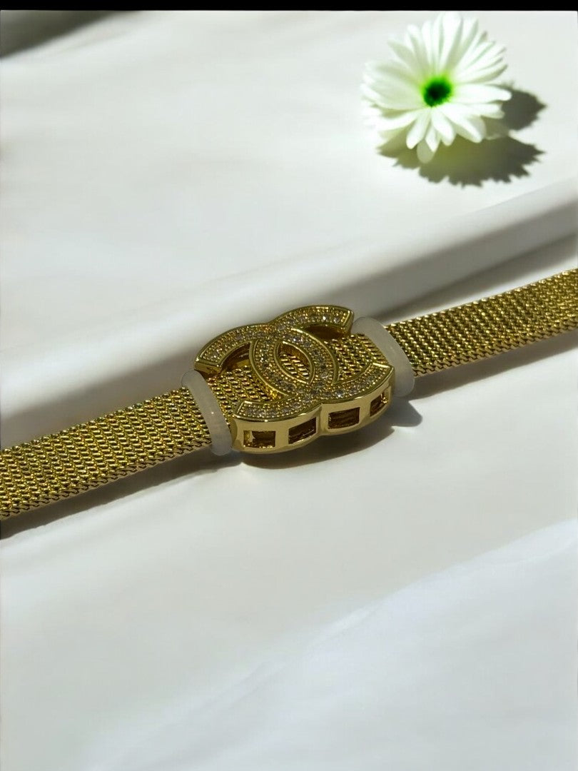 GOLDEN DIAMOND JWALA BELT BRACELET