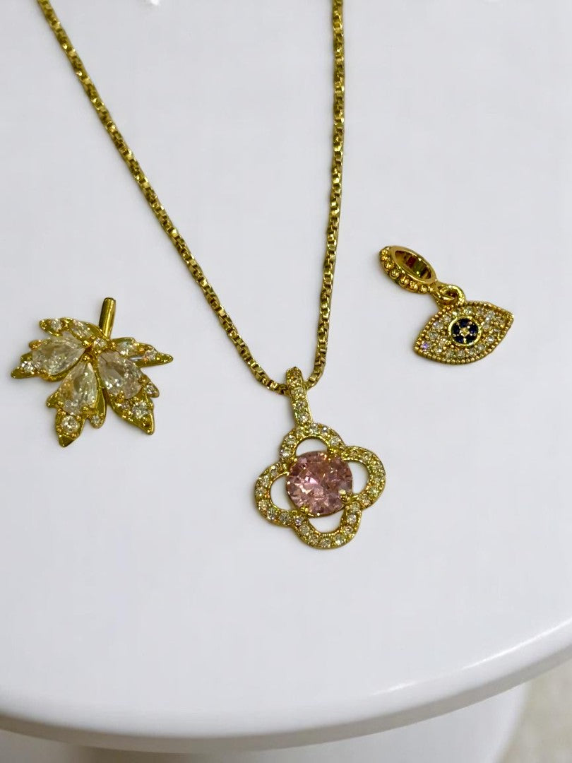 GOLDEN DIAMOND ORENZO NECKLACE