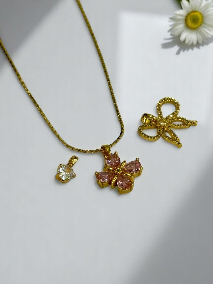GOLDEN DIAMOND DECLAN NECKLACE