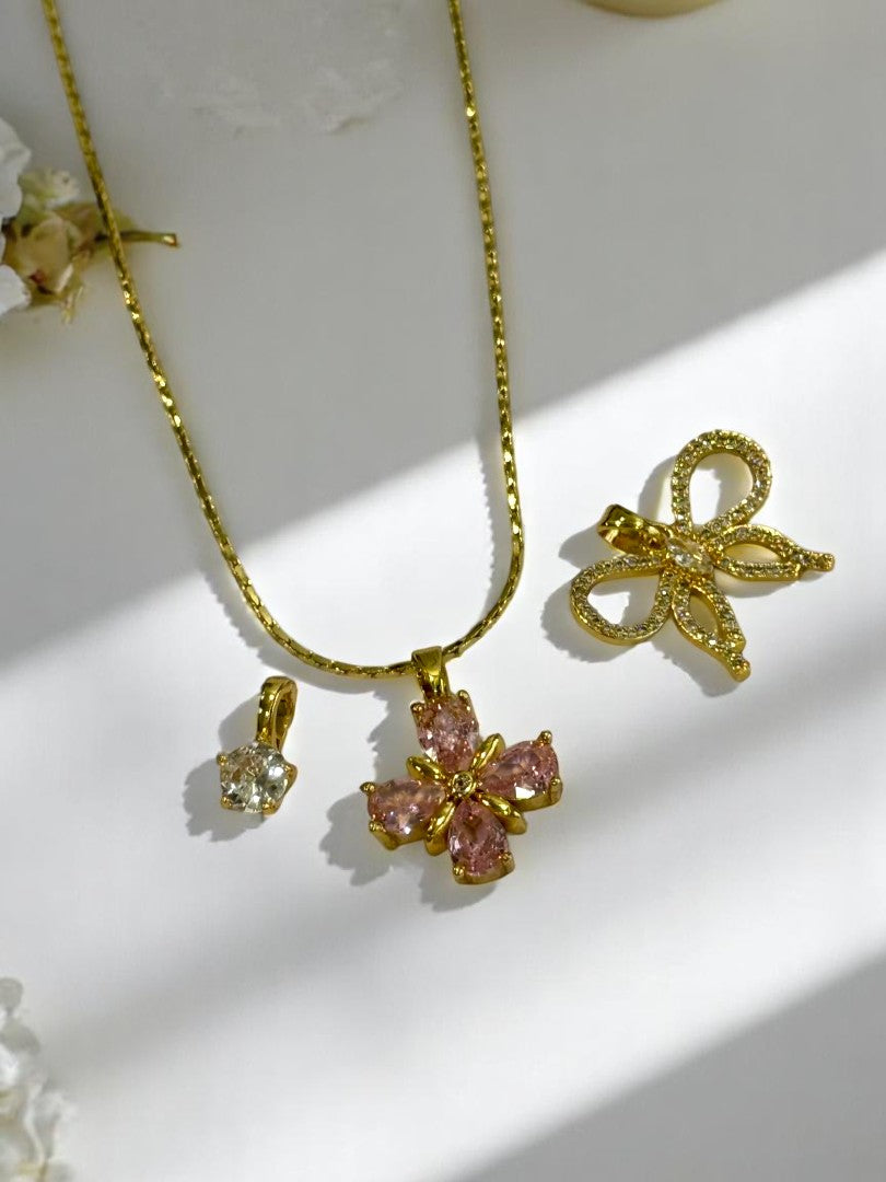 GOLDEN DIAMOND DECLAN NECKLACE