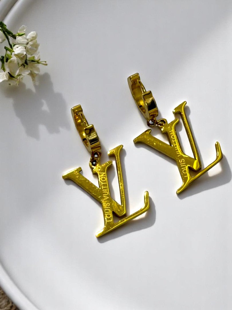 GOLDEN LV ASHTON EARRINGS