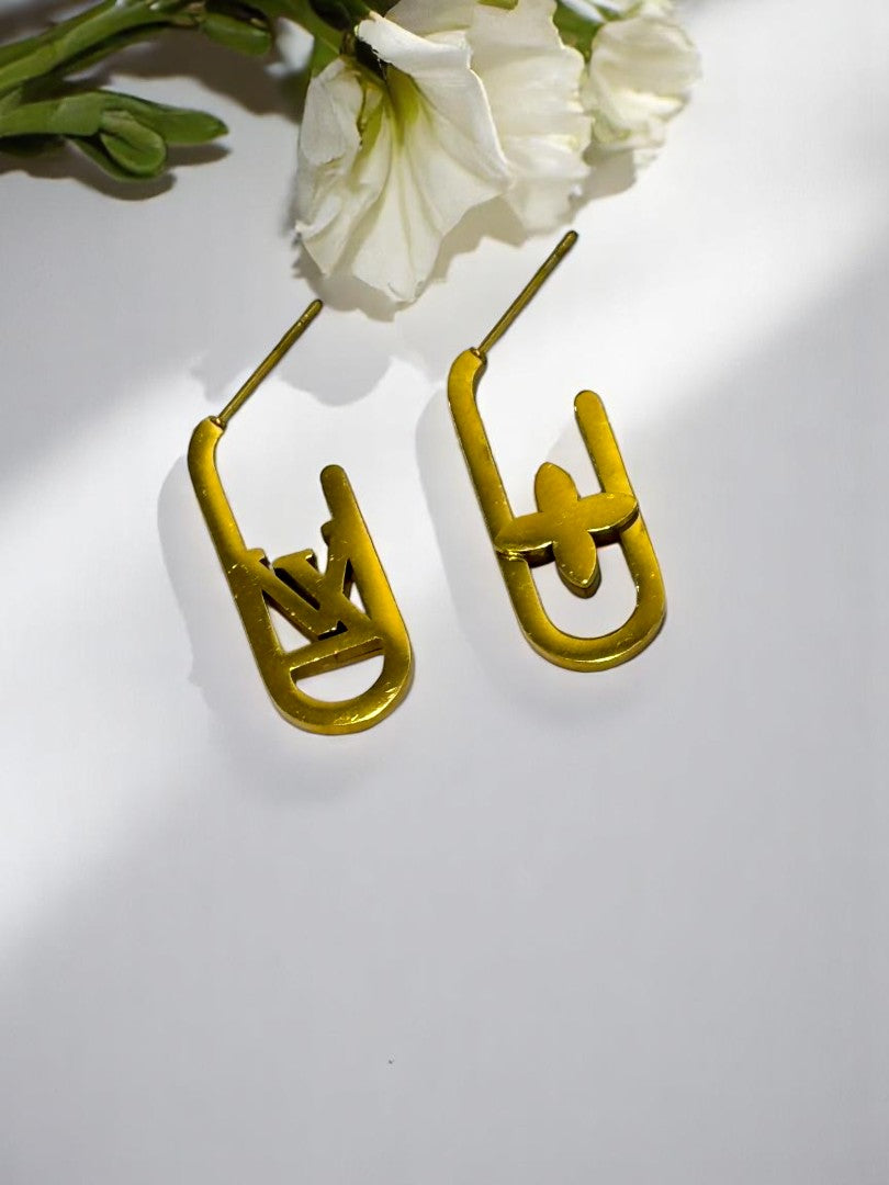GOLDEN LV JUDE EARRINGS