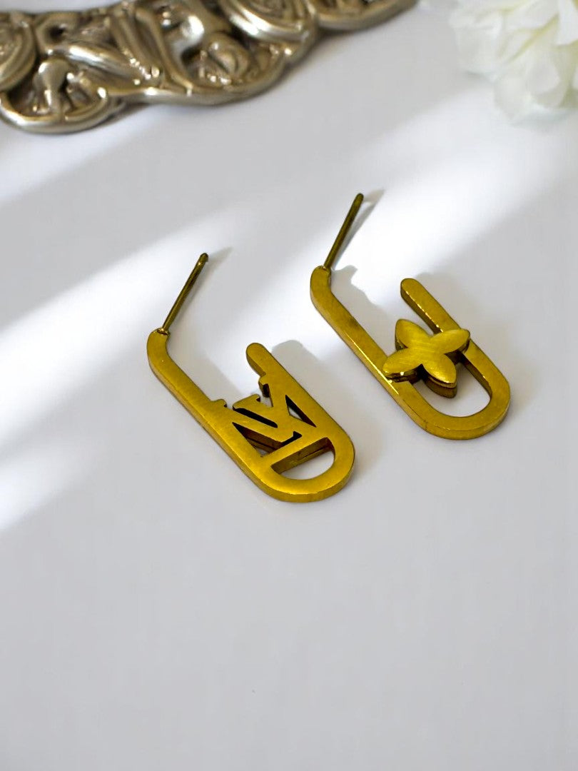 GOLDEN LV JUDE EARRINGS