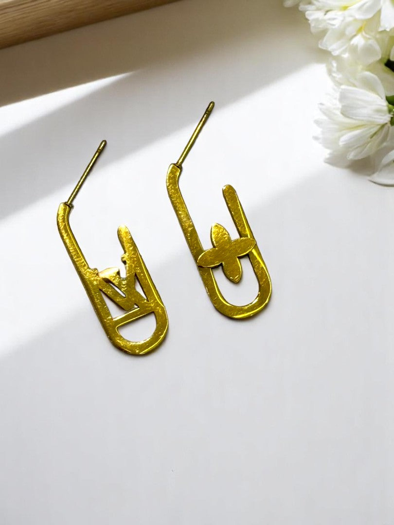 GOLDEN LV JUDE EARRINGS
