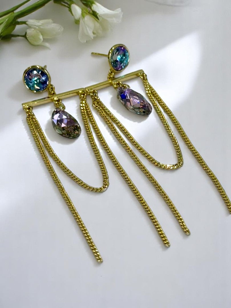 REFLECTION OF MULTI COLOR HAYDEN EARRINGS