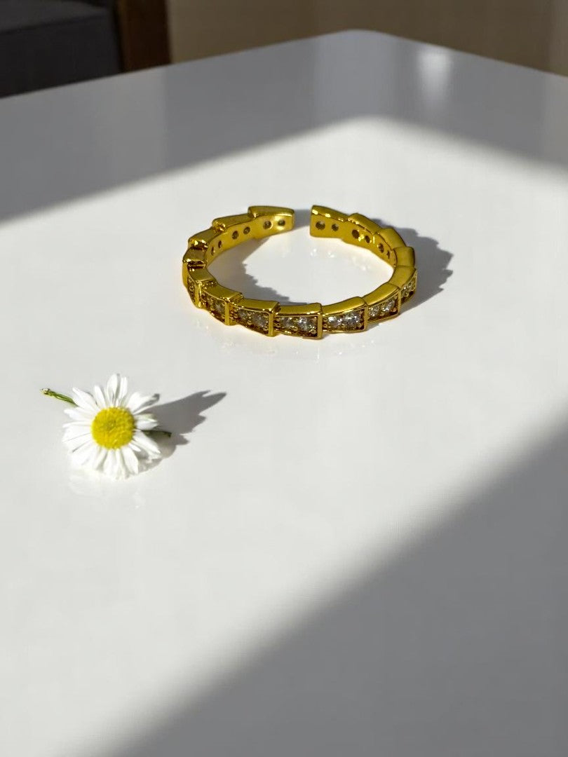 GOLDEN DIAMOND BHAVIKSHA RING