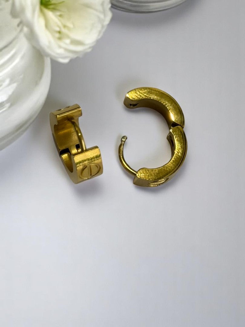 GOLDEN CARTIER ABEL EARRINGS