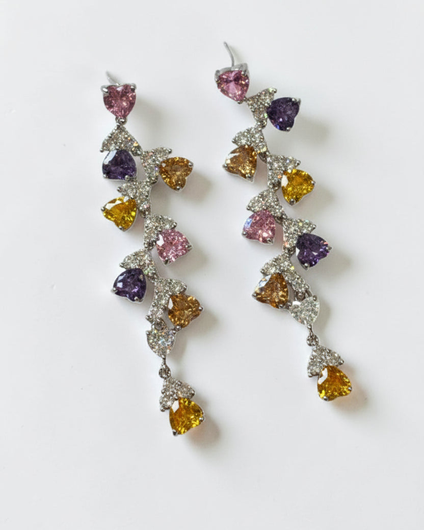 MULTI DIAMOND ADALYN EARRING