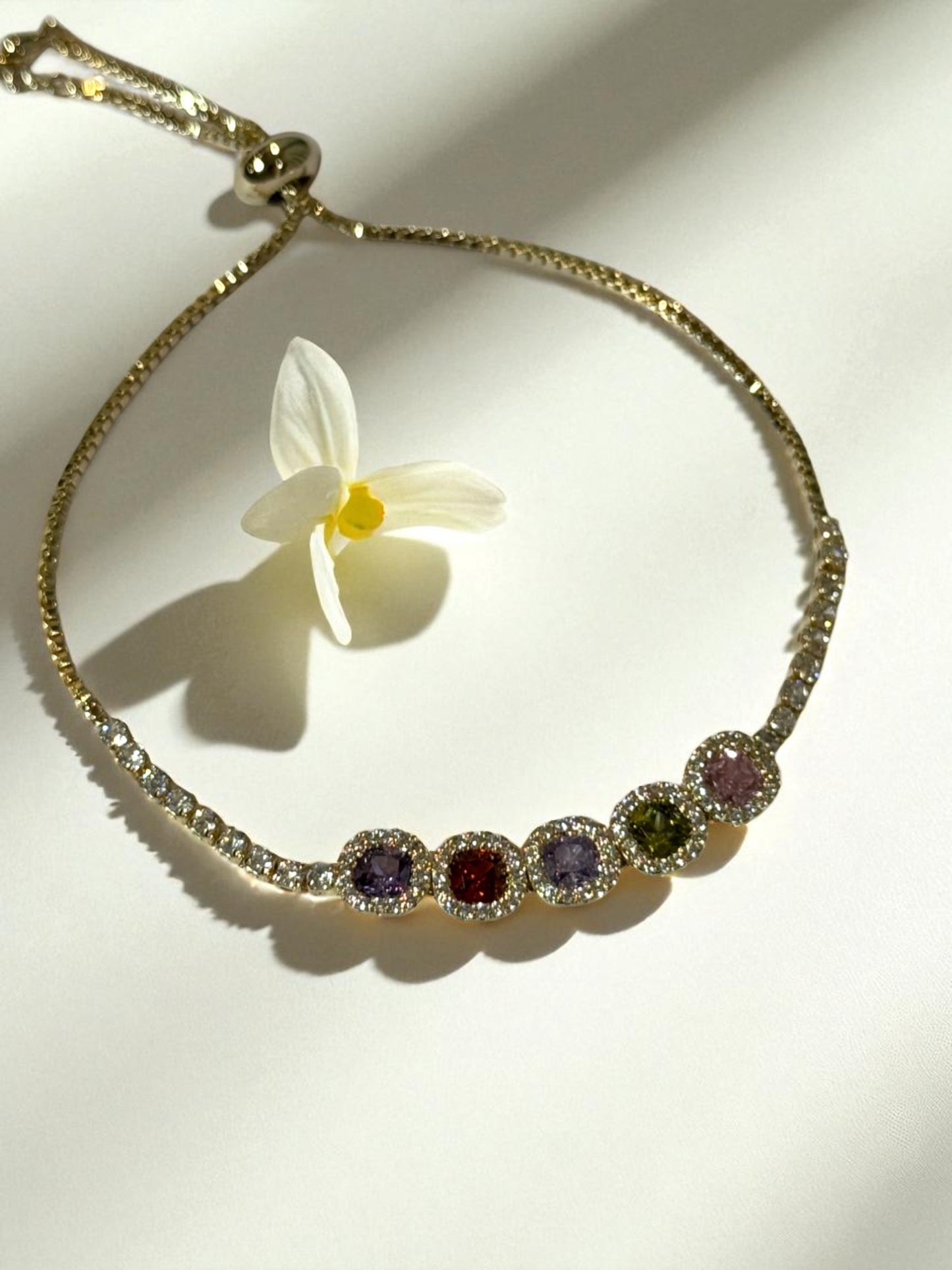 MULTI DIAMOND BARCLAY BRACELET
